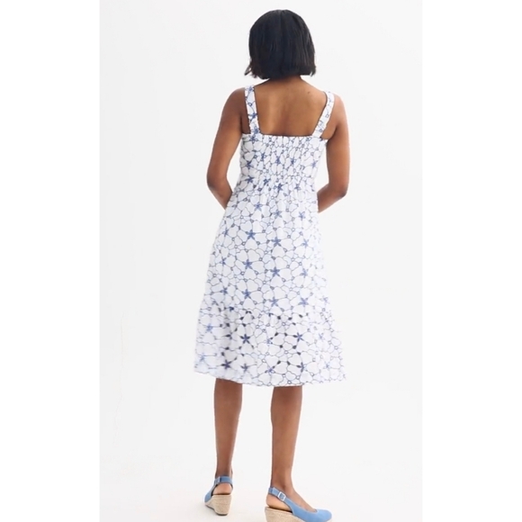 Draper James Blue and White Dress - Picture 3 of 16